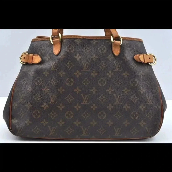 Louis Vuitton Monogram Batignolles Horizontal Shoulder Bag Brown/Tan - Picture 3 of 16